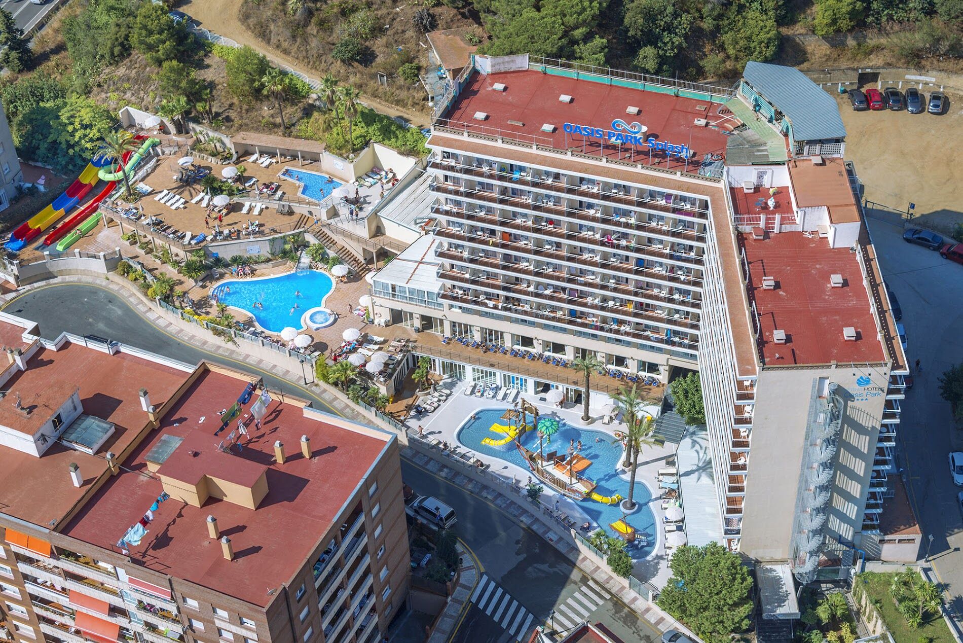 Hotel Oasis Park Splash Calella Exterior photo